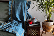 linen blanket throws