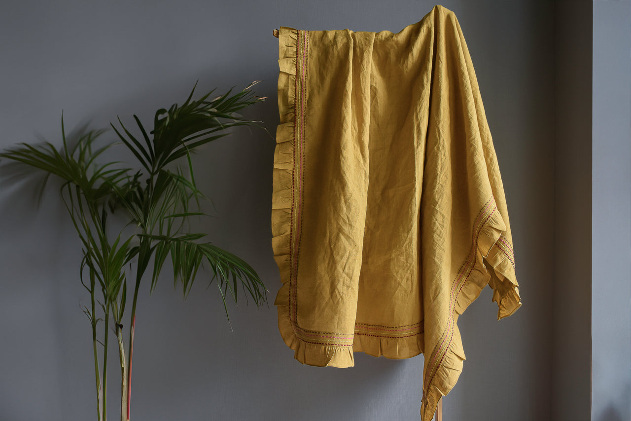 linen throws