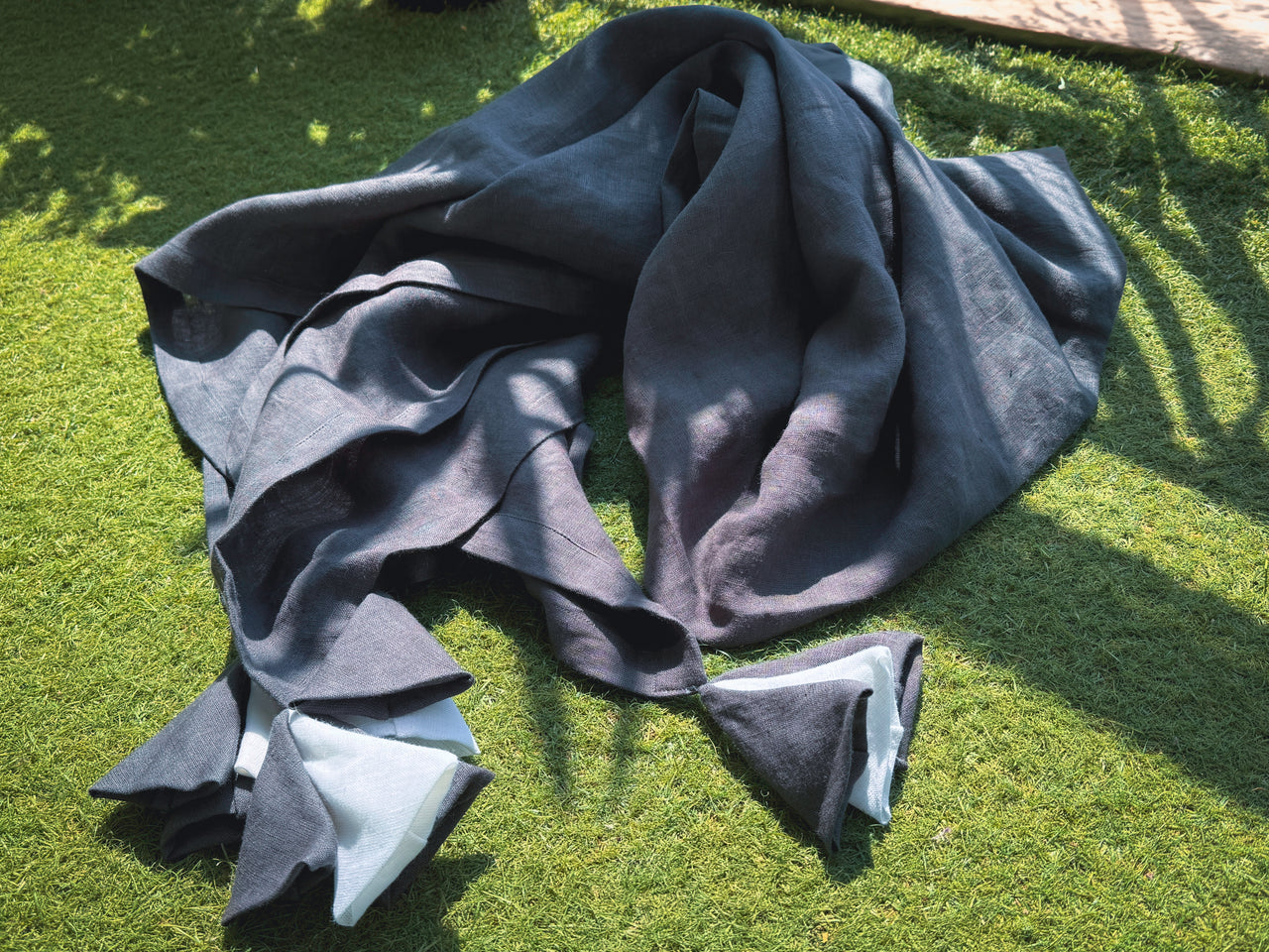 linen blanket throws