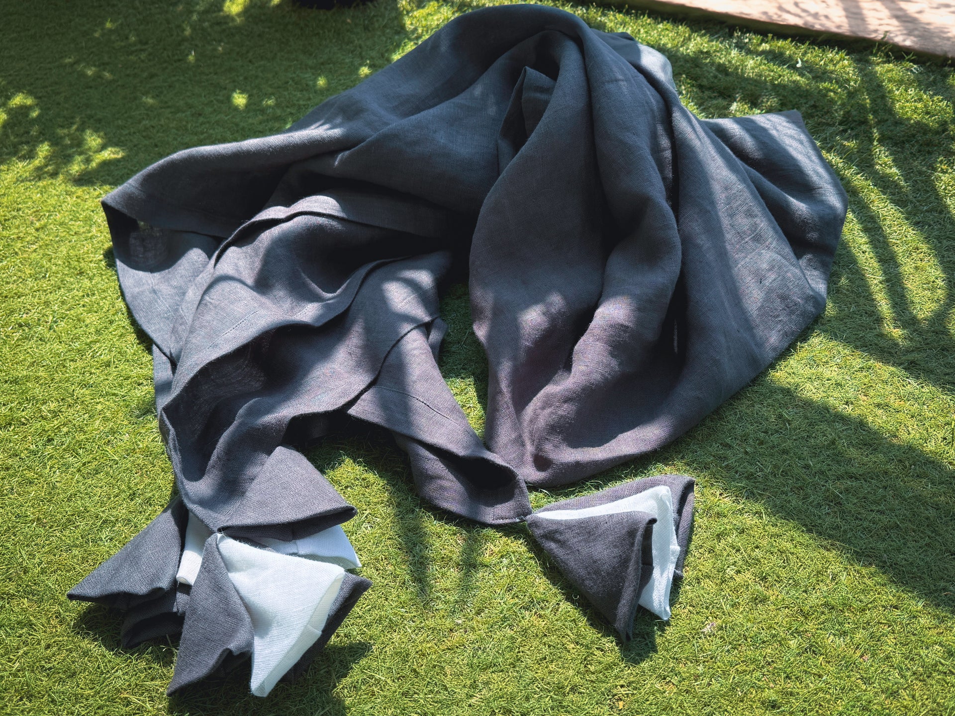 linen blanket throws