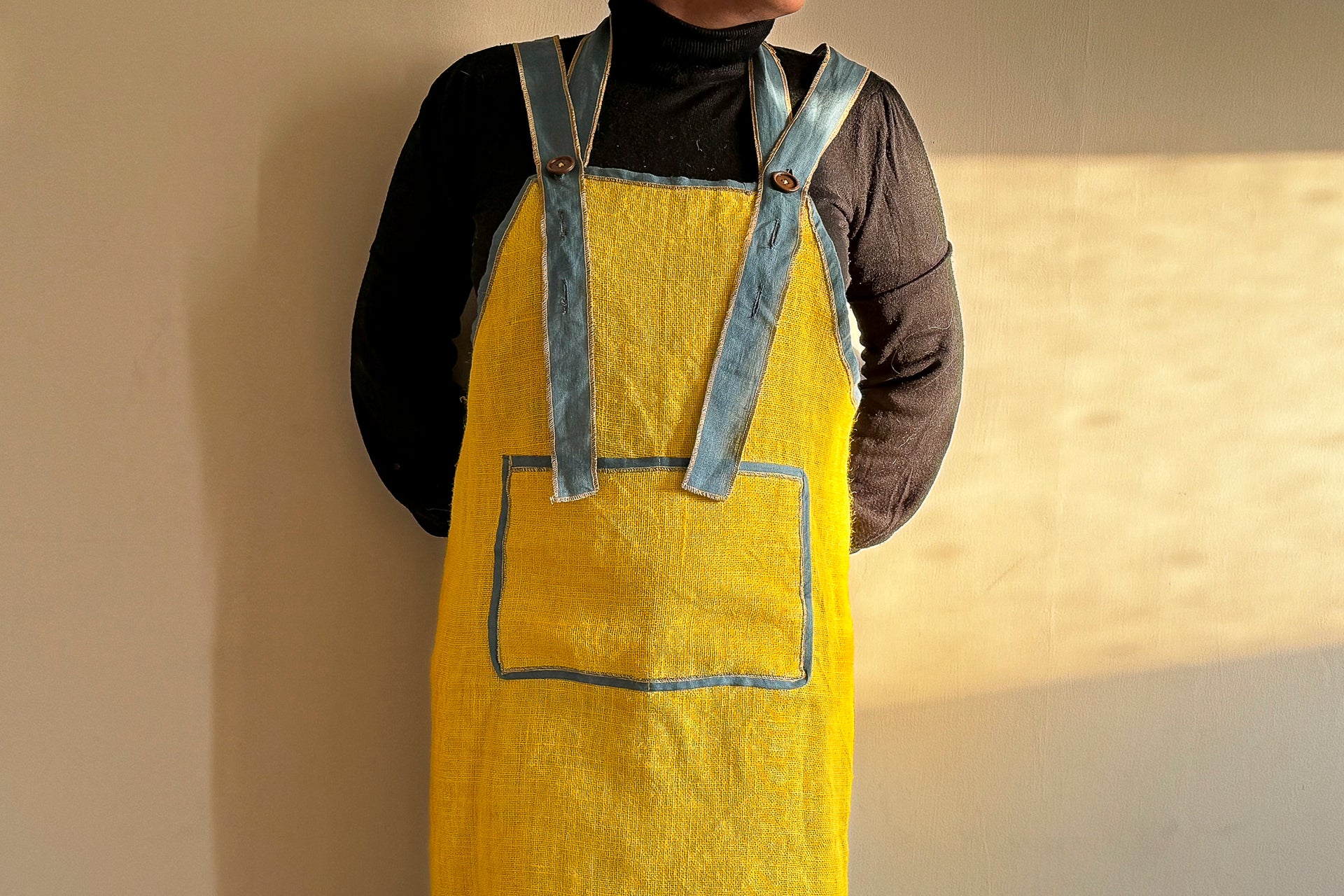 pure linen apron