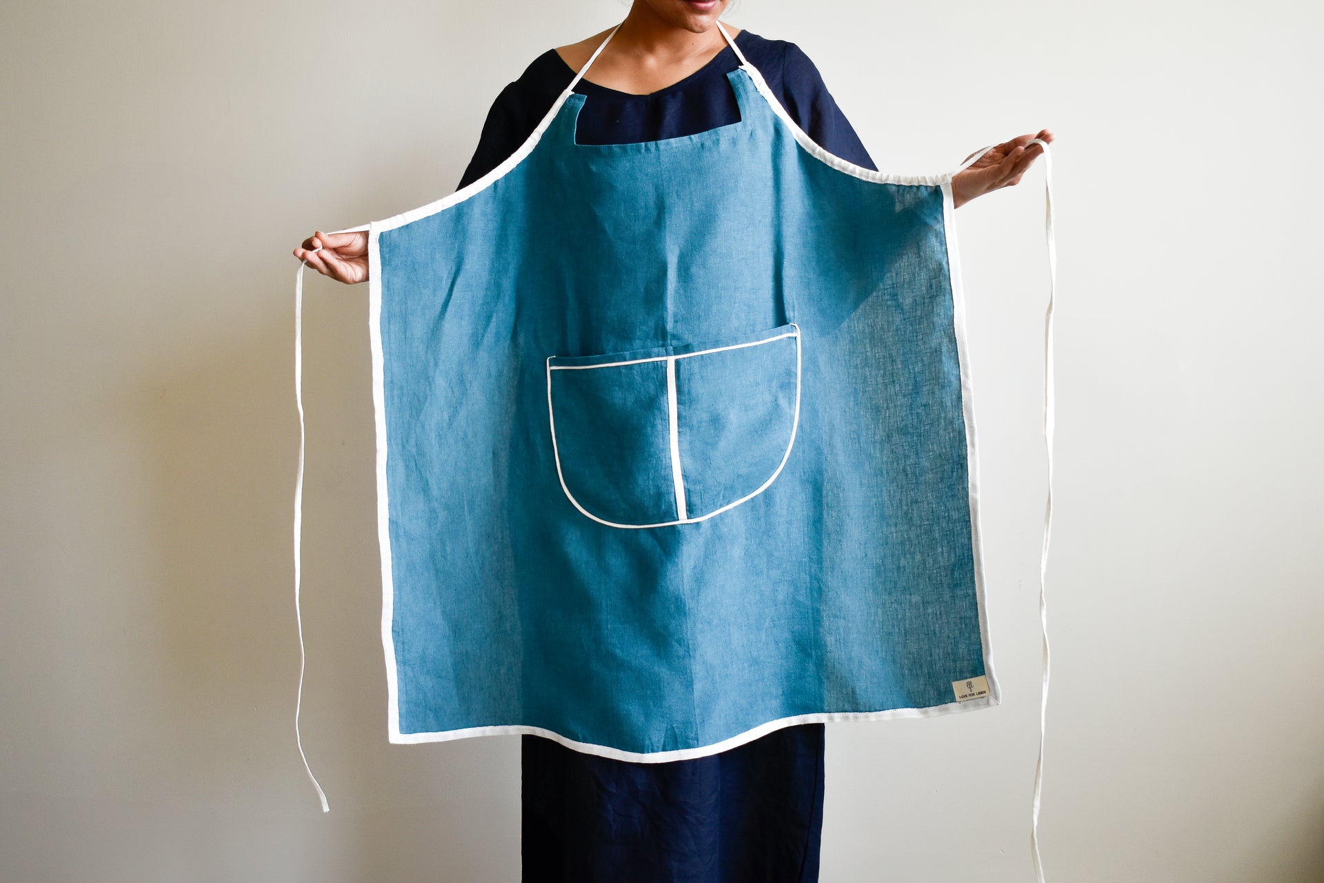 pure linen apron