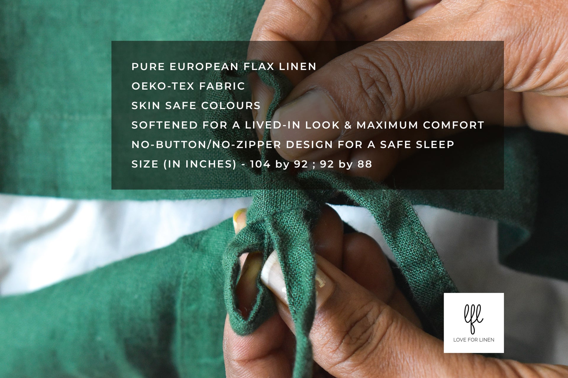 pure linen pillow cases