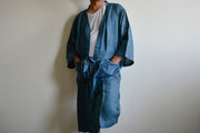 Colored linen robe