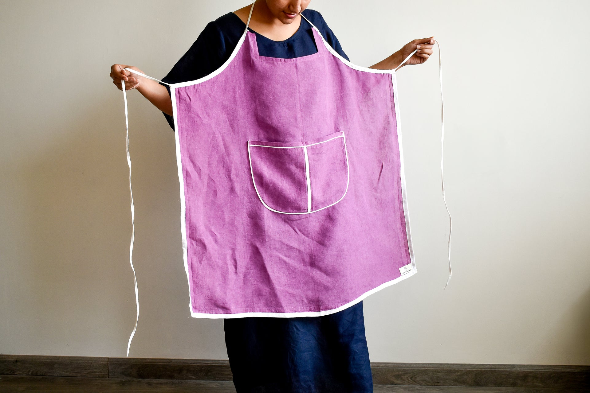 pure linen apron