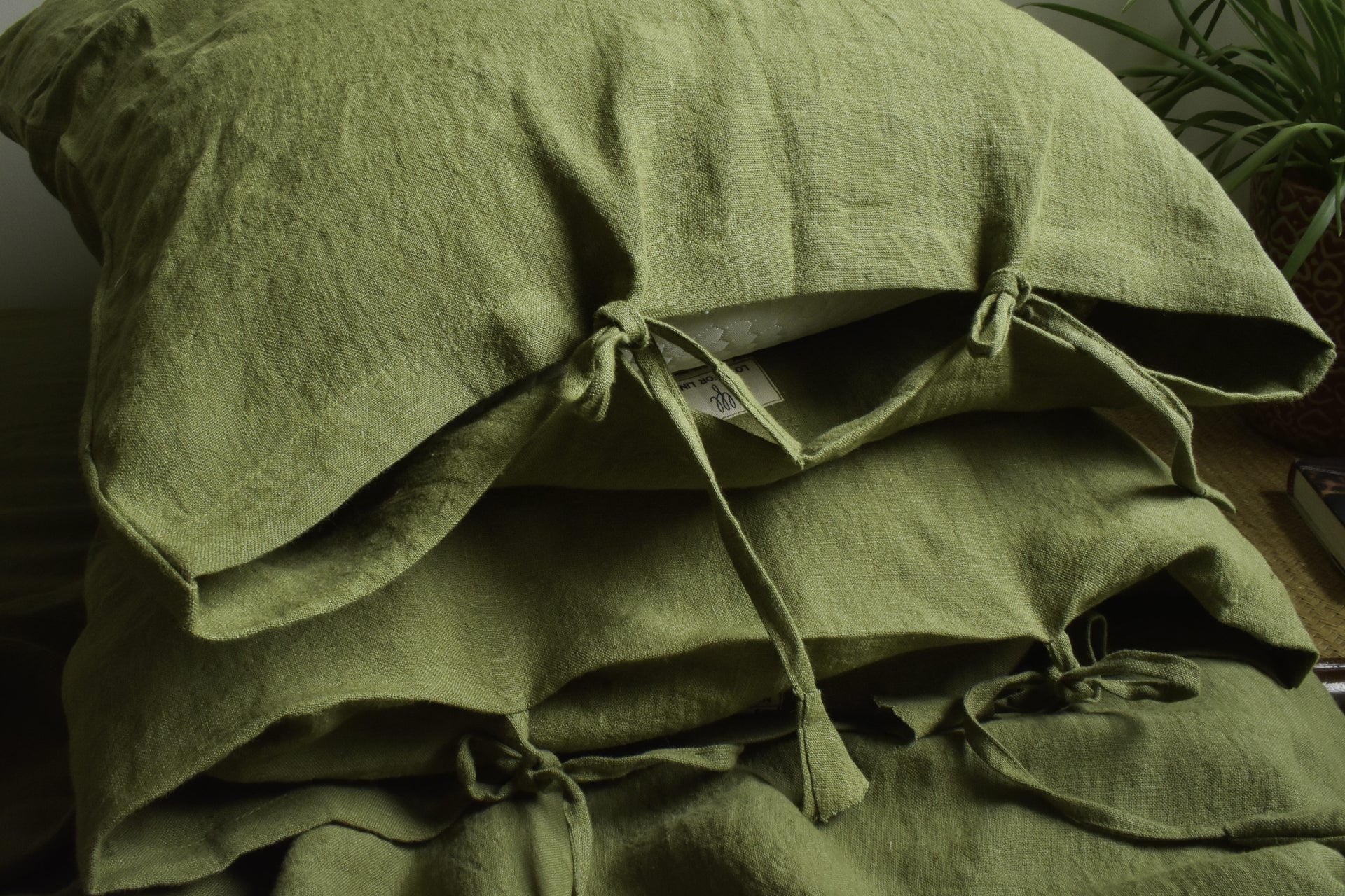 pure linen pillow covers