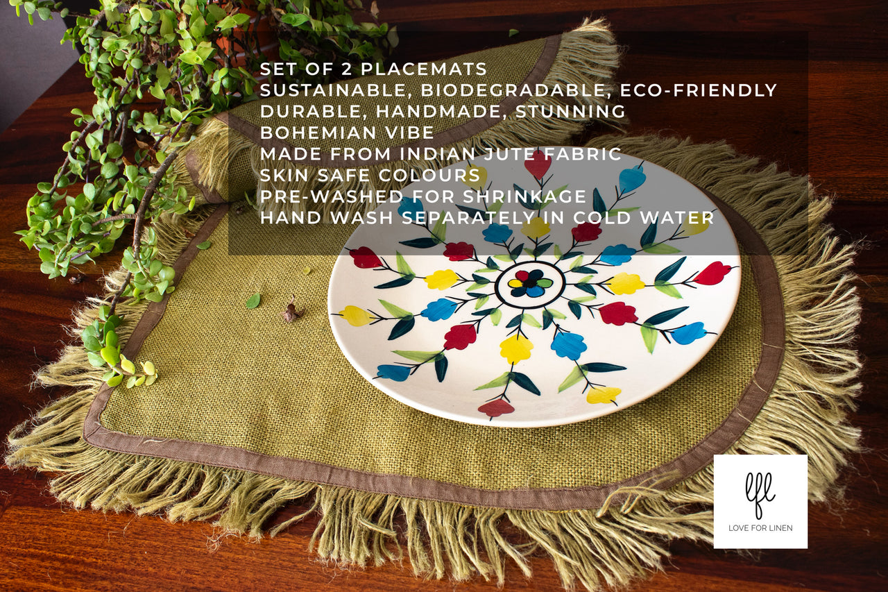 jute placemats