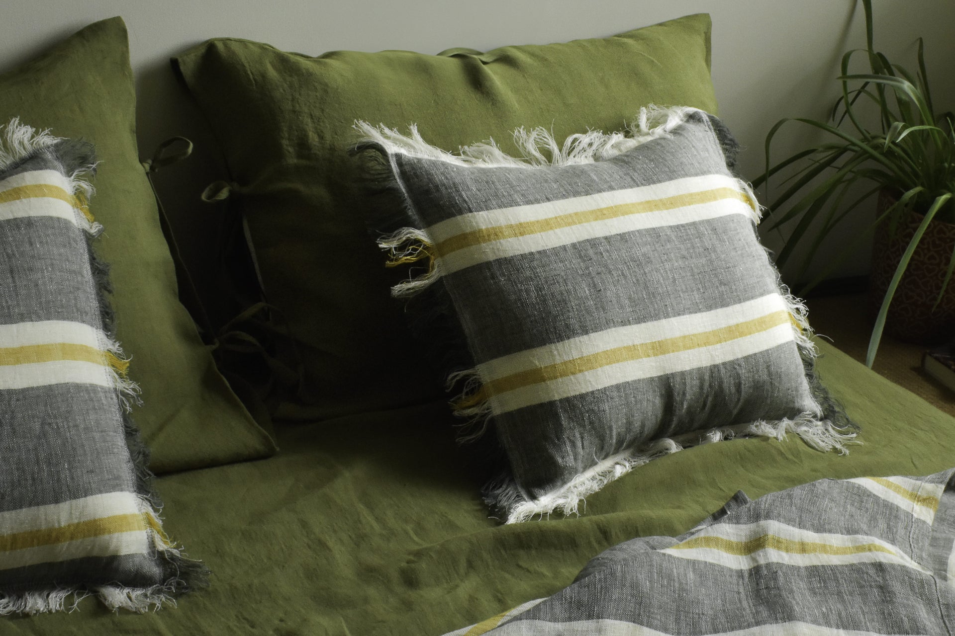 pure linen pillow covers