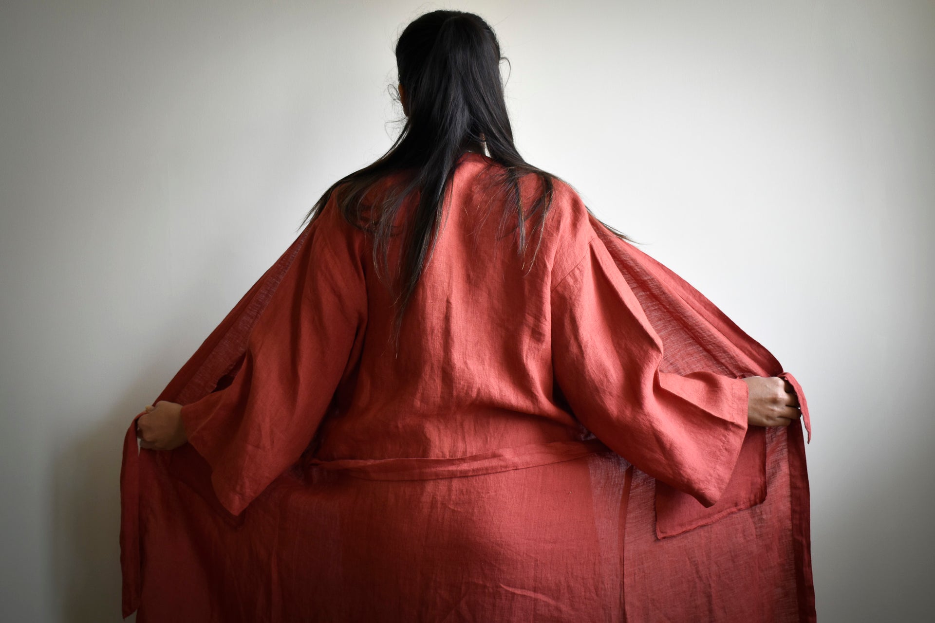 Pure linen nightwear