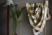 linen throws & blankets