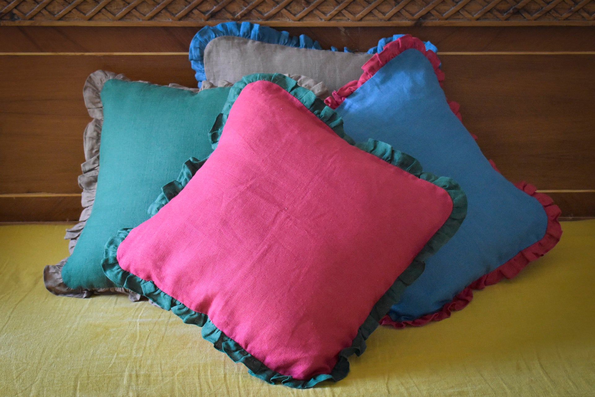 linen cushion covers