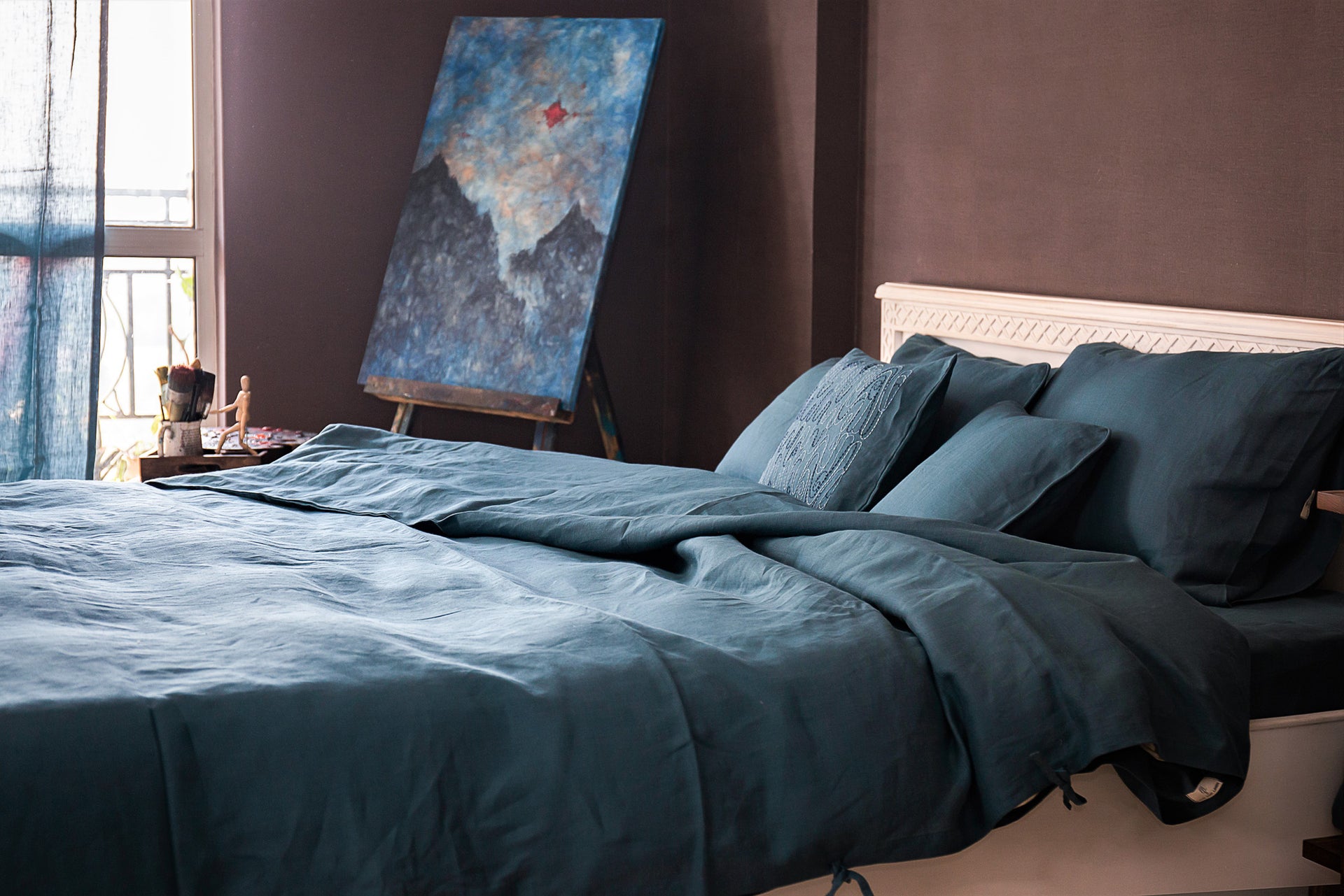 pure linen pillow cases