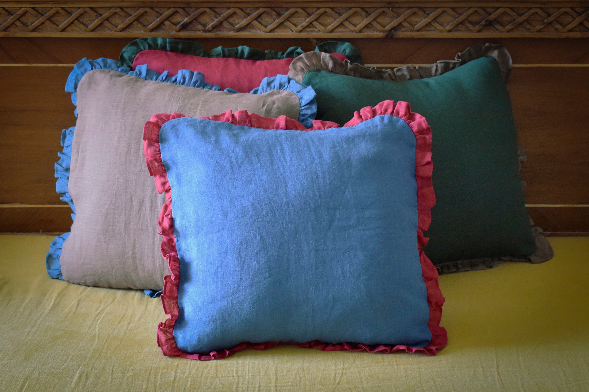 linen cushion covers