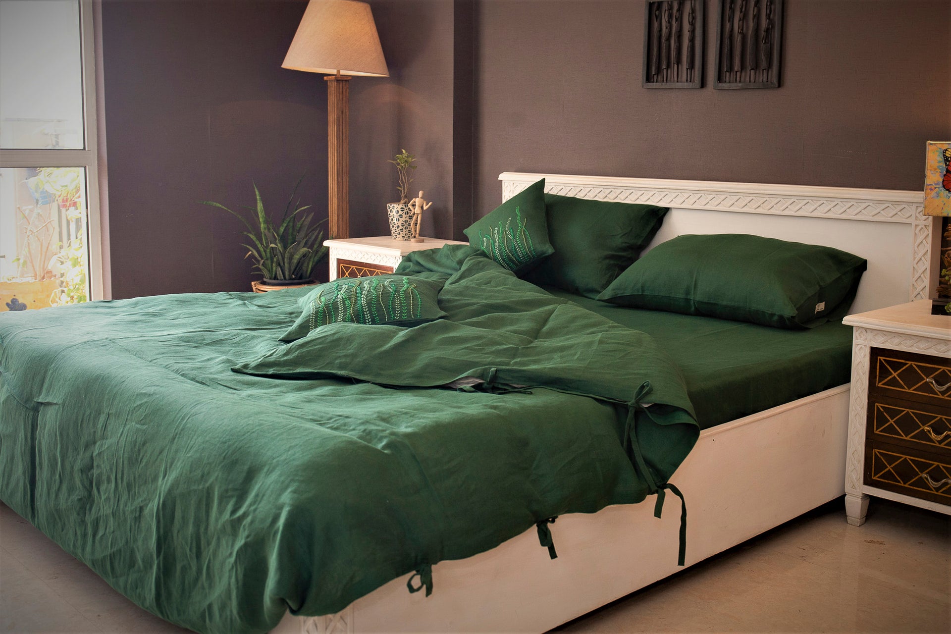 pure linen pillow cases