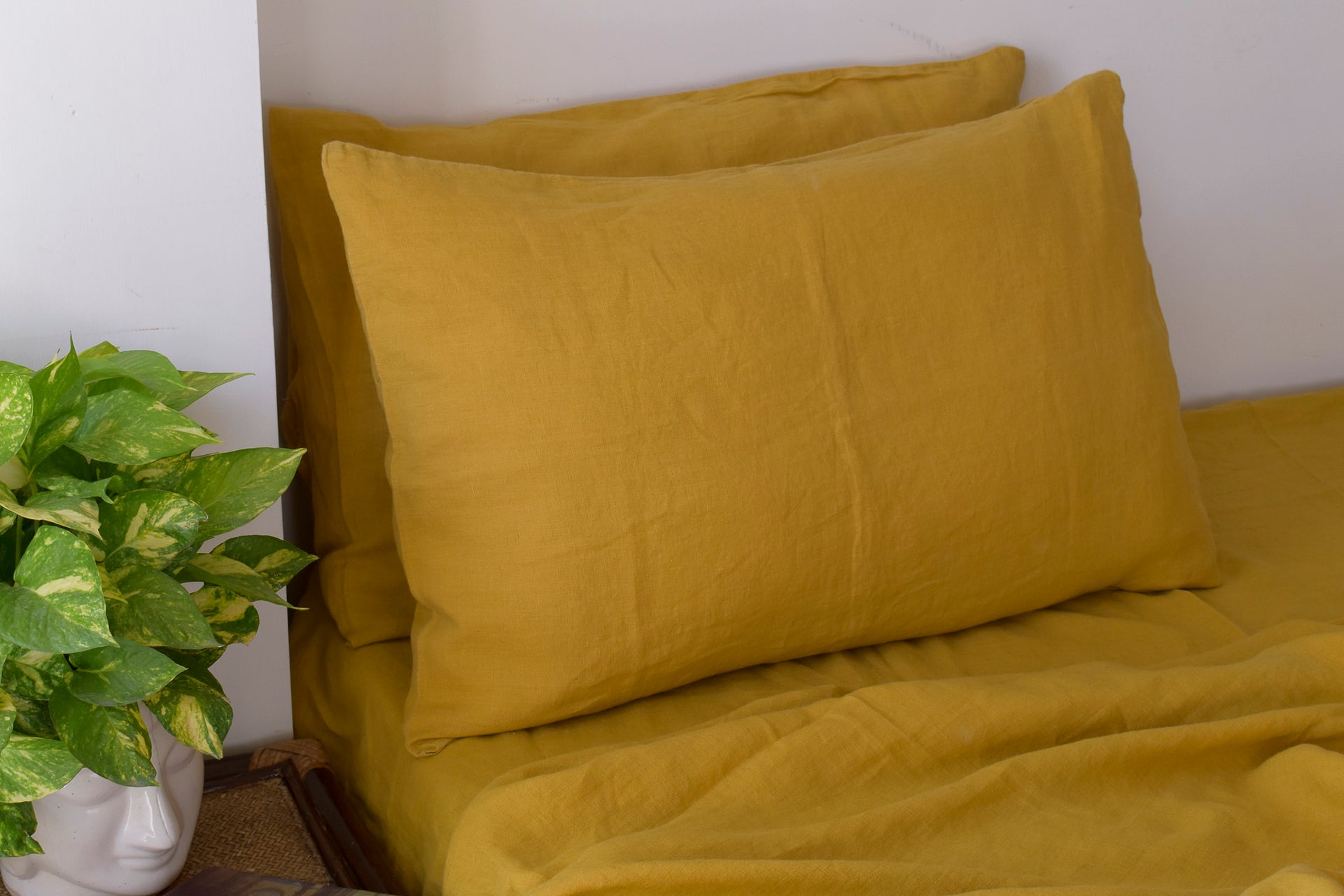 pure linen pillow cases