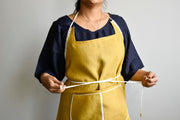 pure linen apron