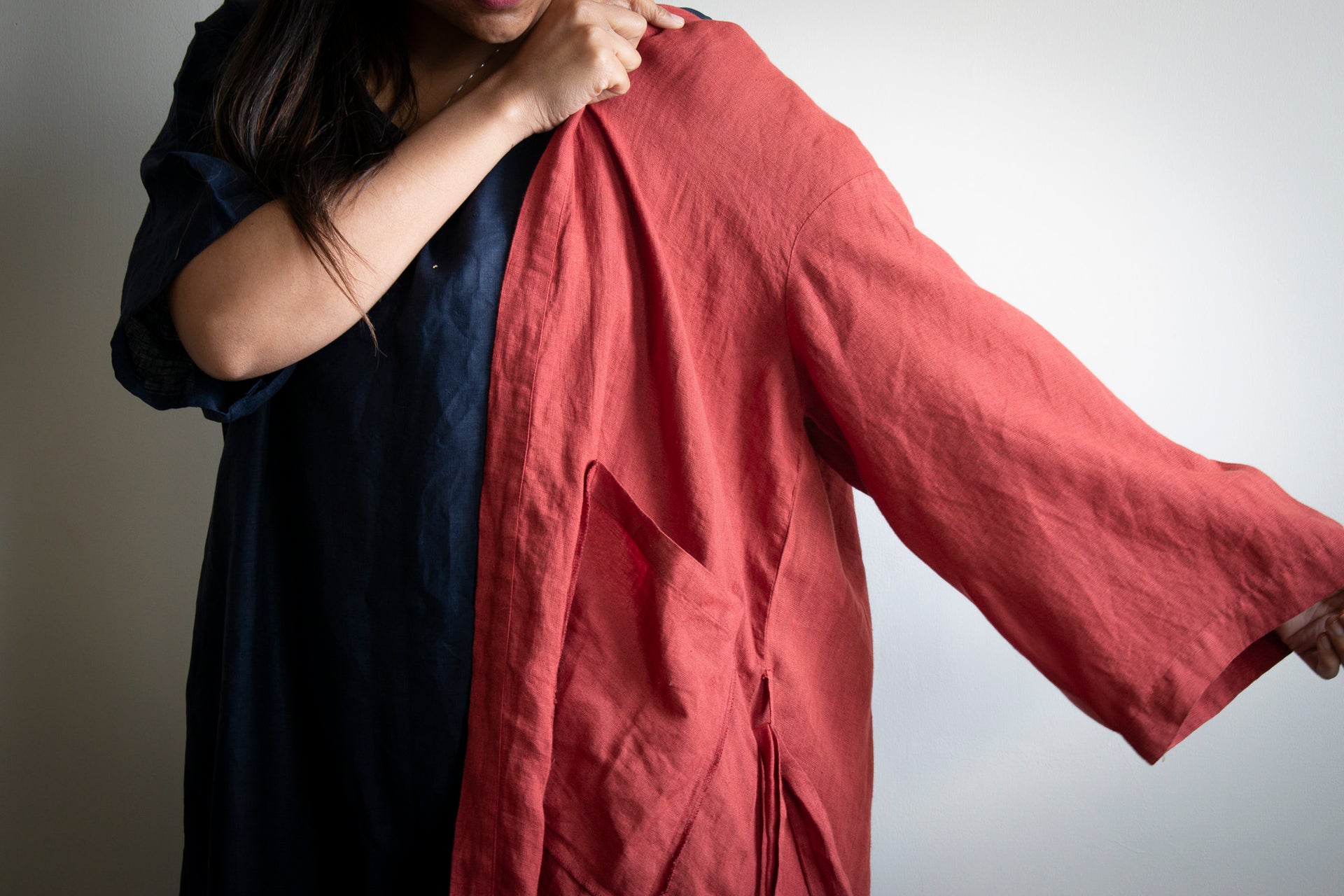 Pure linen nightwear