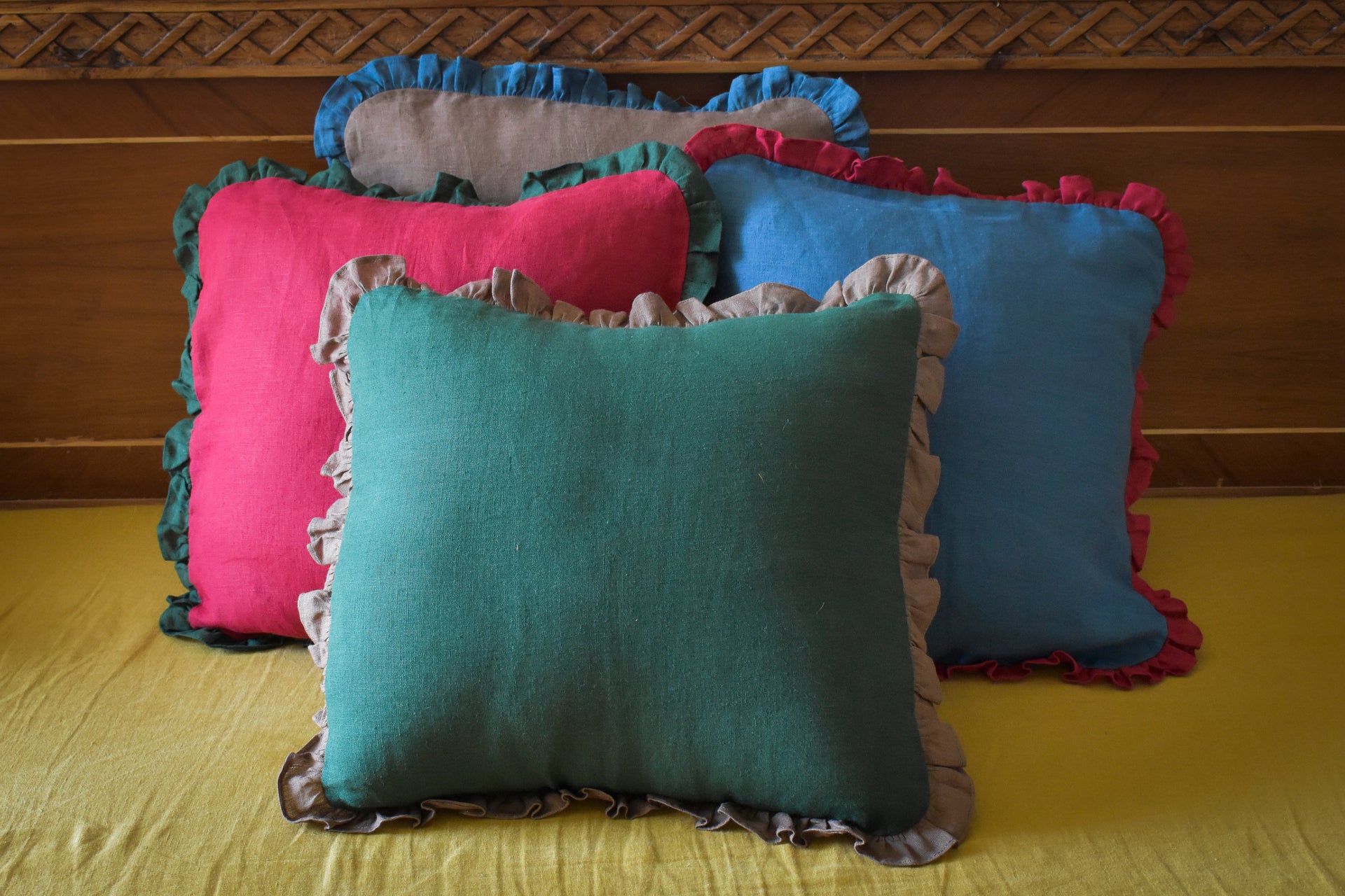 linen cushion covers