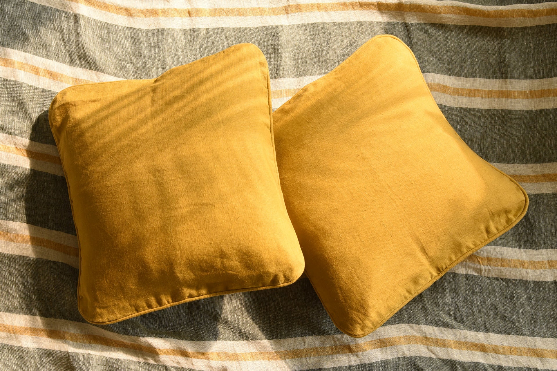 linen cushion covers