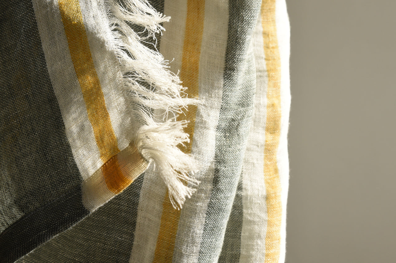 linen blanket throws