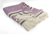 linen throws & blankets