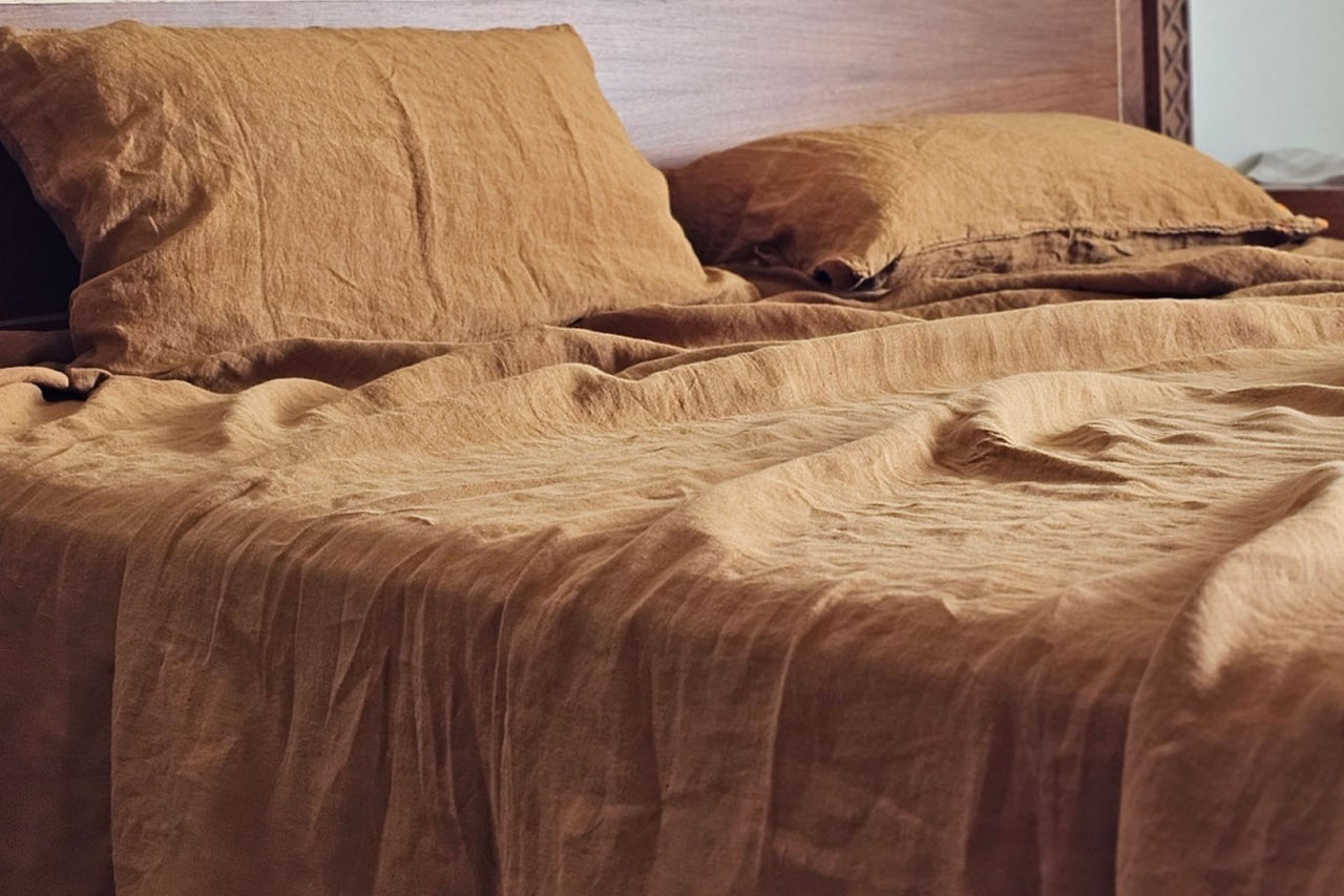 LINEN SHEET - JAISALMER GOLD