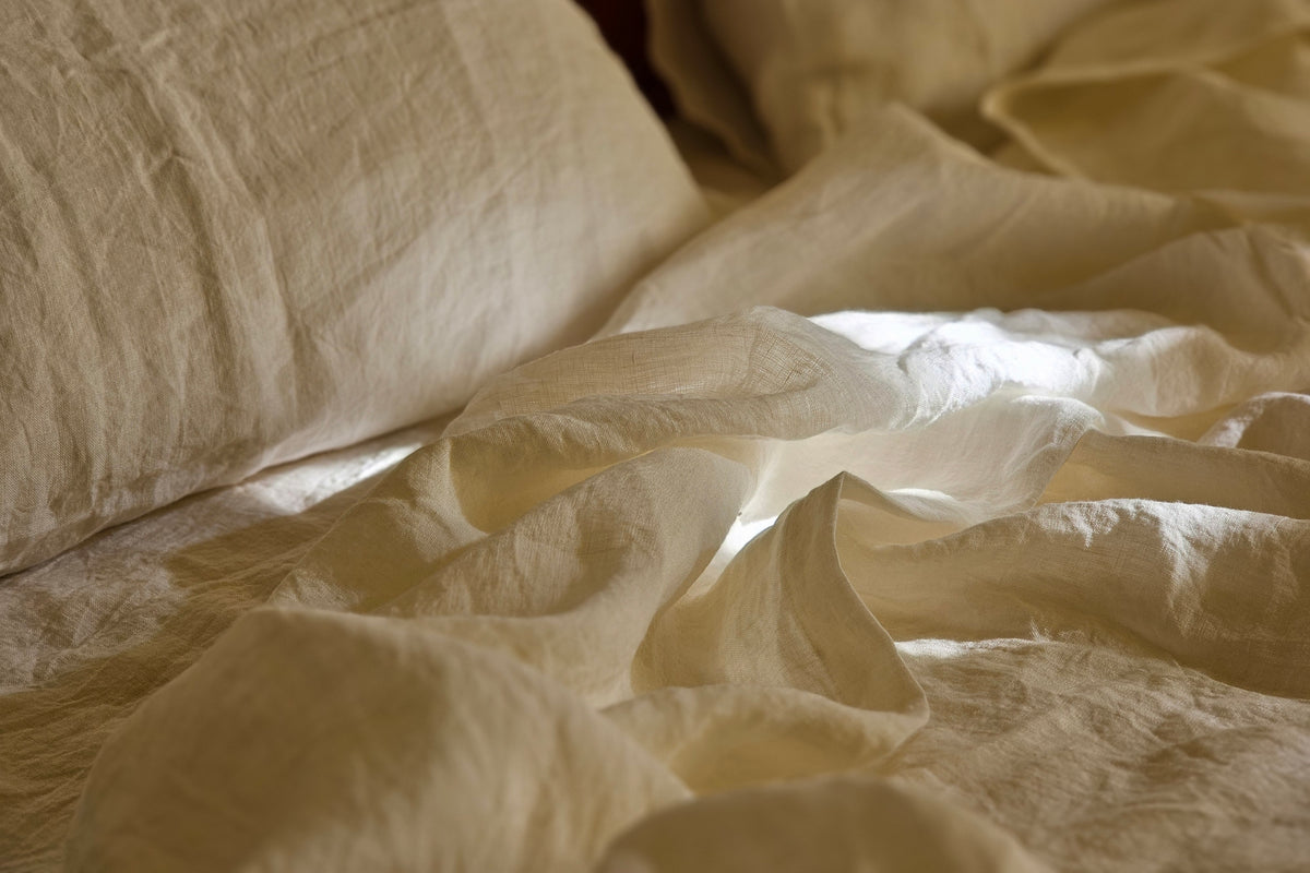 LINEN SHEET - ALBUS WHITE