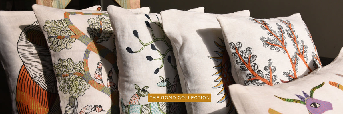 linen embroidered cushion covers