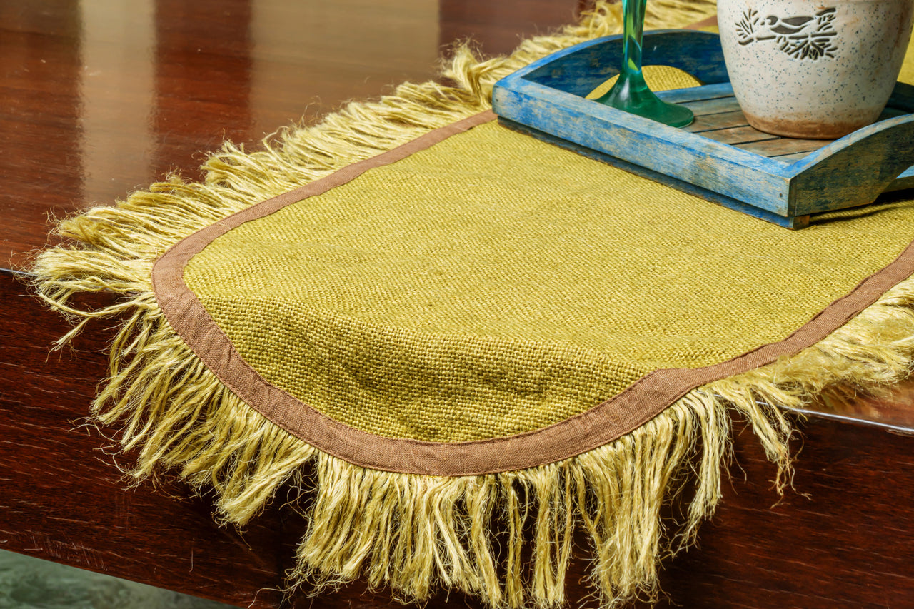 jute table runners