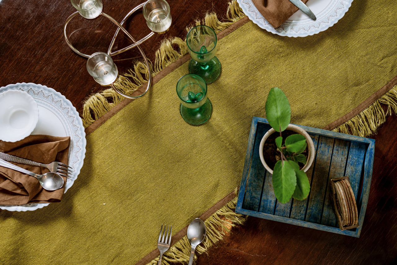 LAWN JUTE TABLE RUNNER