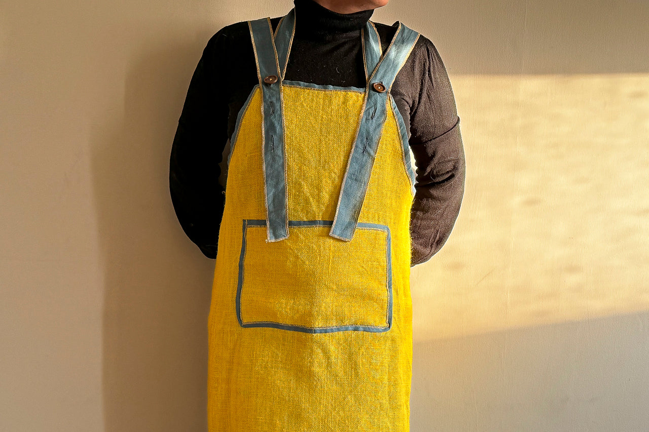 pure linen apron