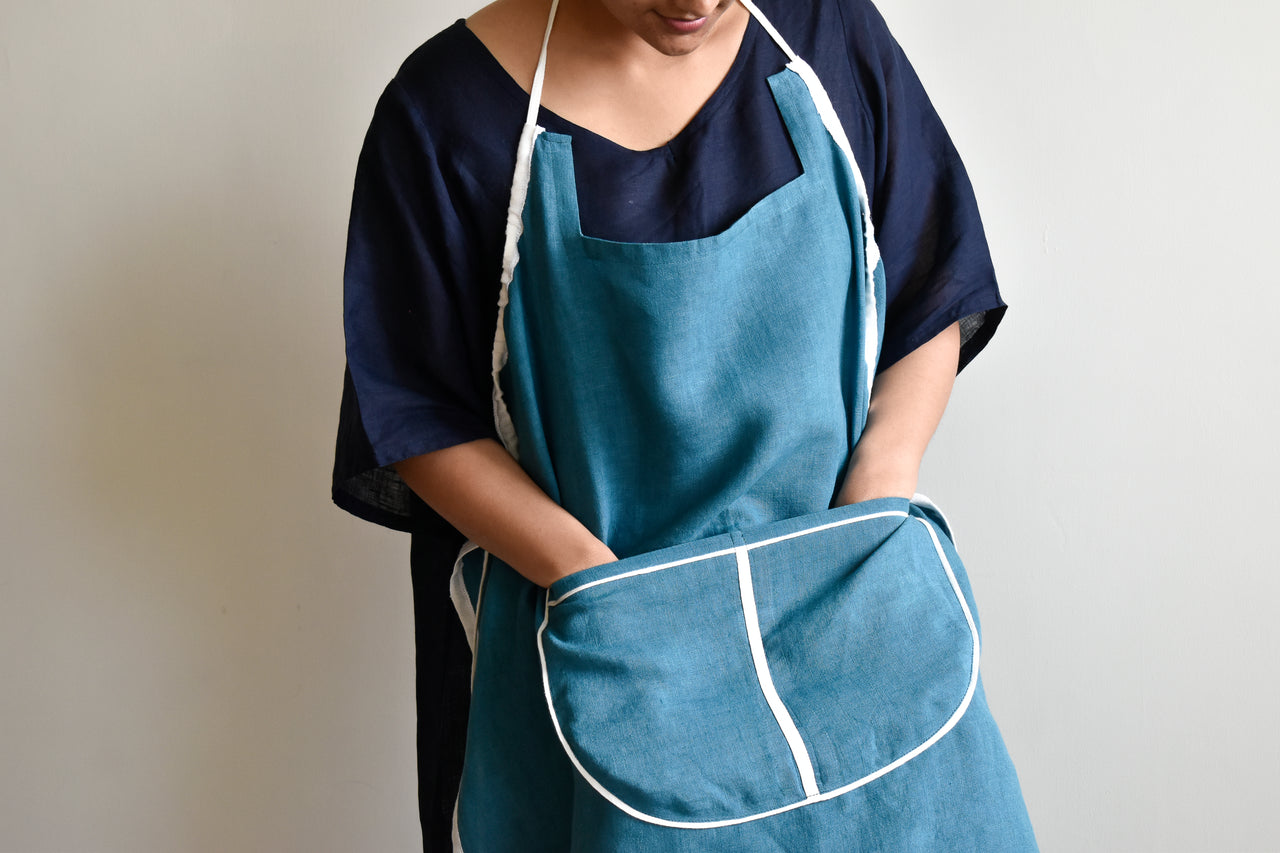 ZURI LINEN APRON