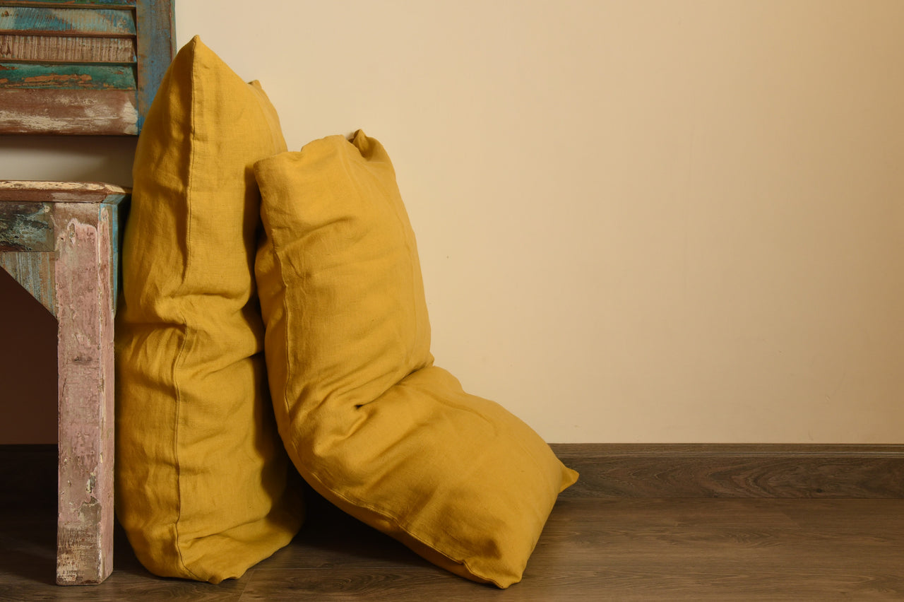 pure linen pillow cases