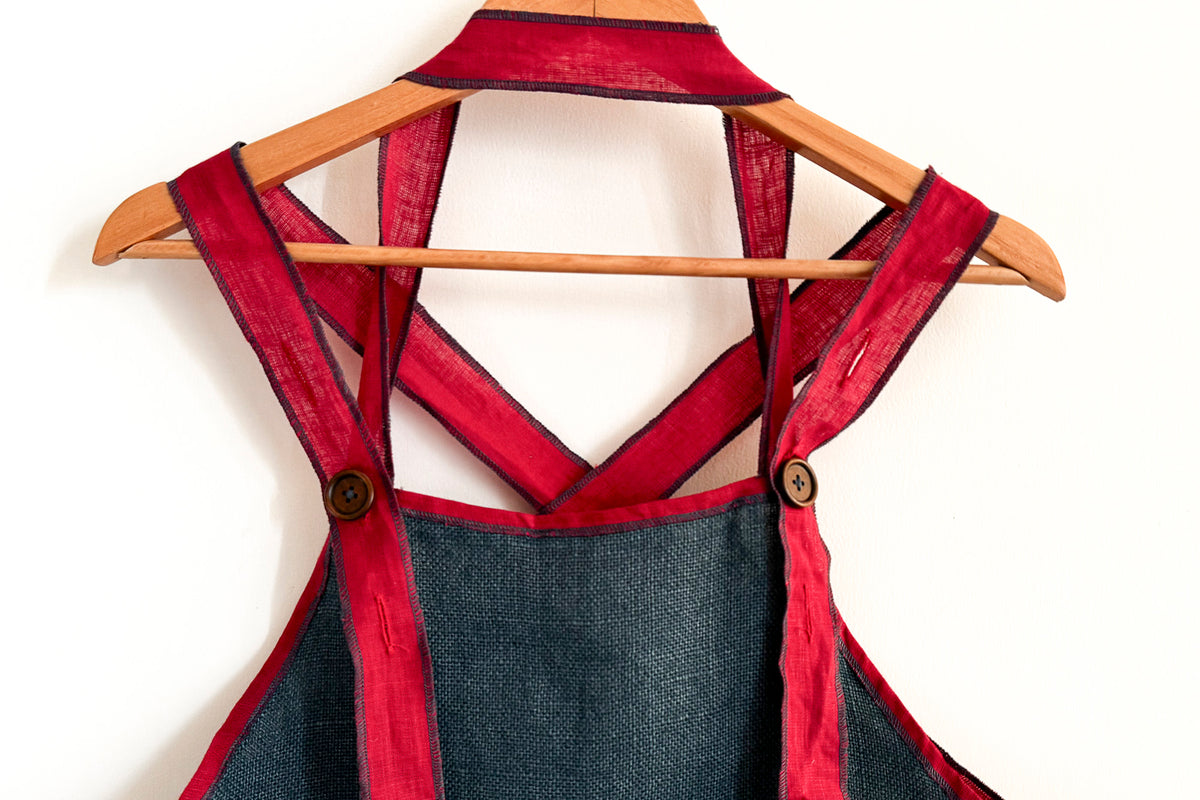 pure linen apron