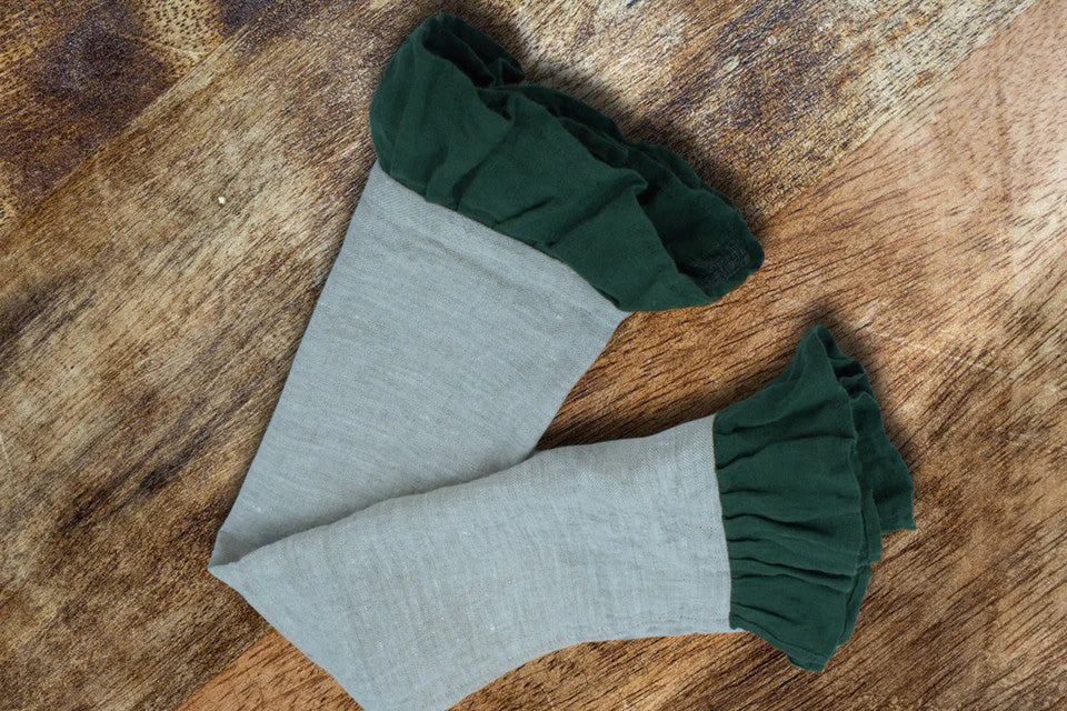 Pure linen towels