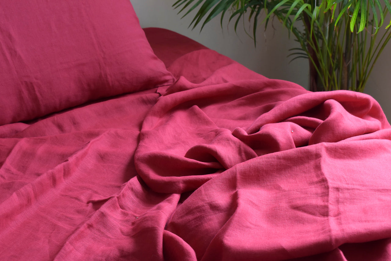 pure linen flat sheets
