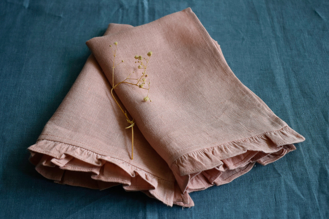 linen dining table placemats