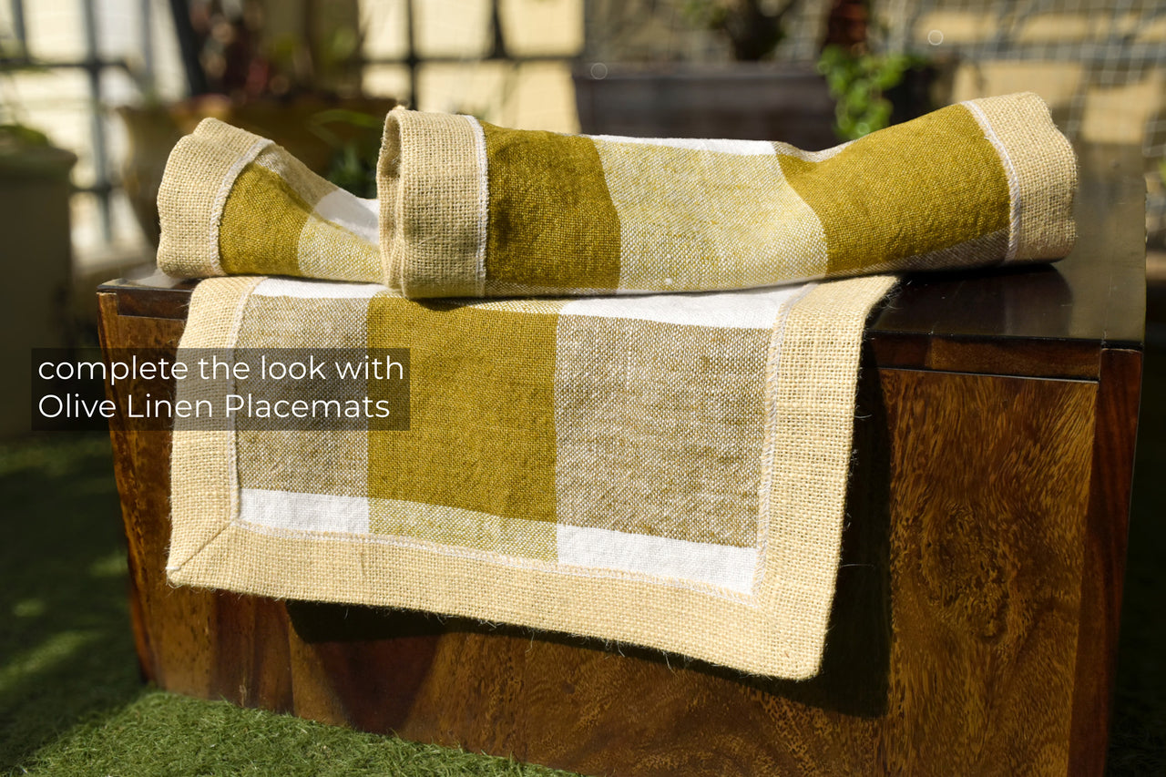 pure linen runners