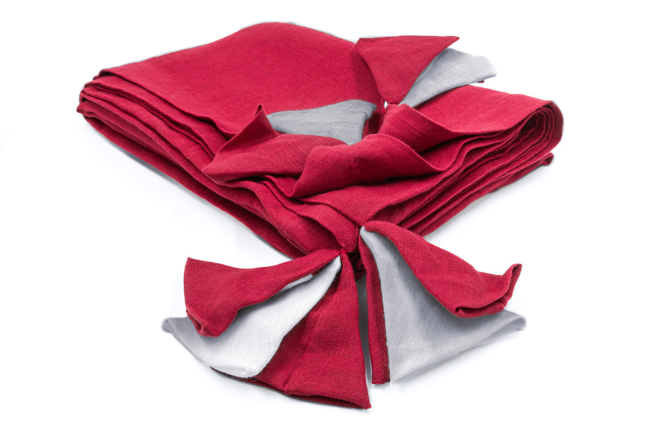 linen throws & blankets
