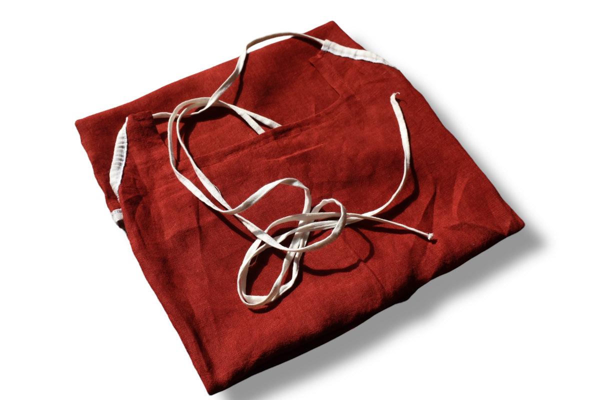 pure linen apron