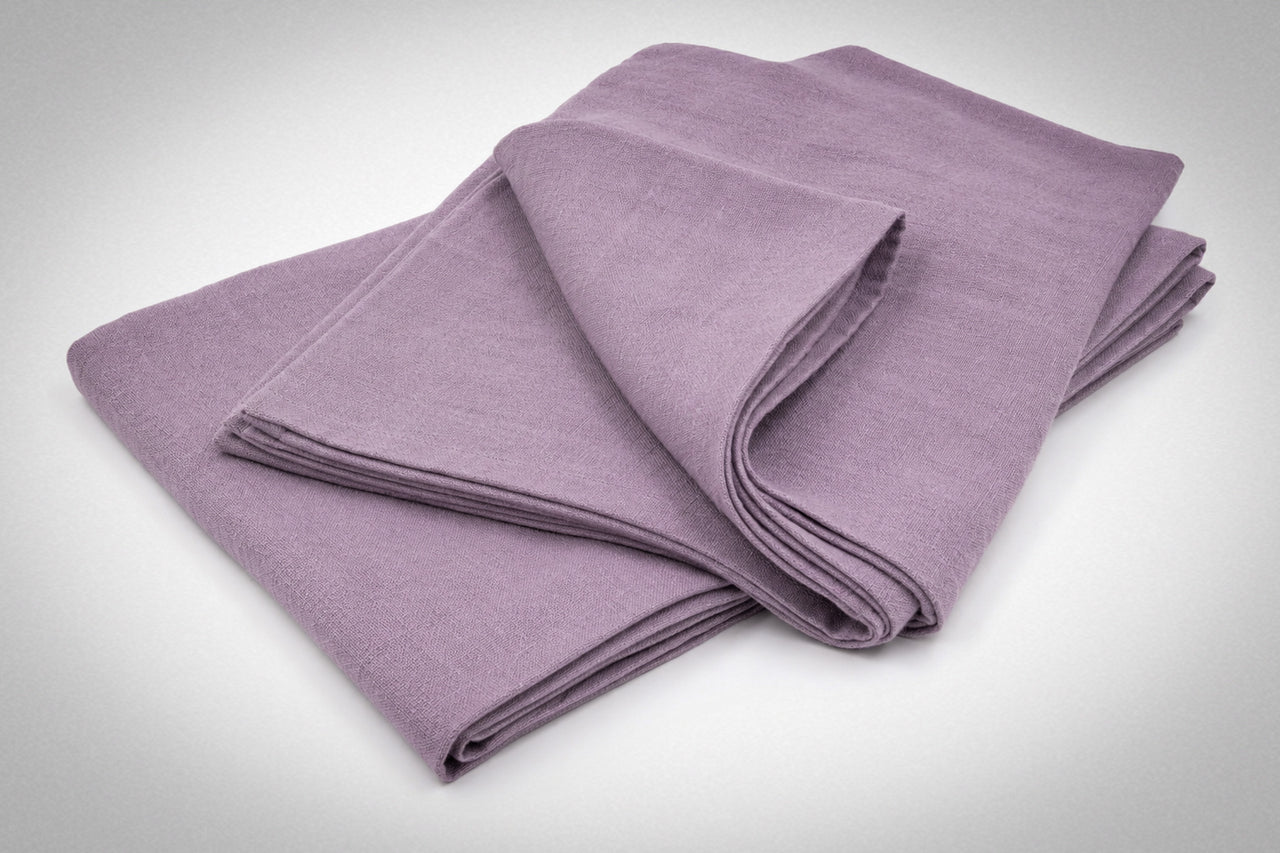 Pillow Covers Thistle Mauve linen cushion cover by Love For Linen