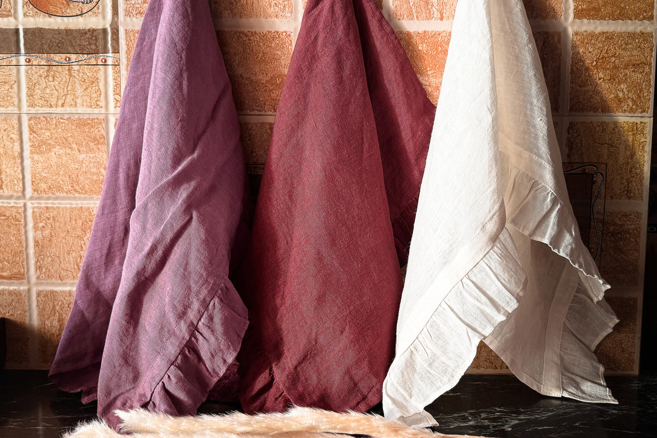 FAALSA LINEN TEA TOWELS- SET OF 4