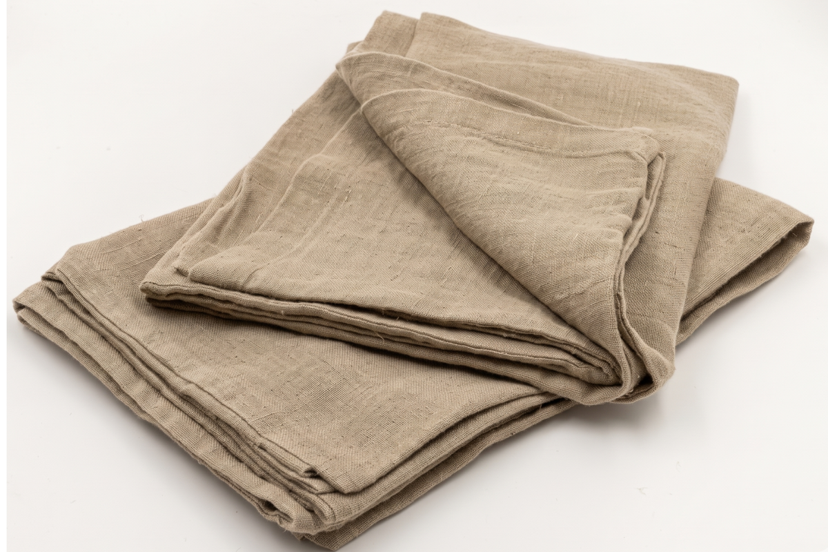 LINEN PILLOW COVERS - OATMEAL BROWN