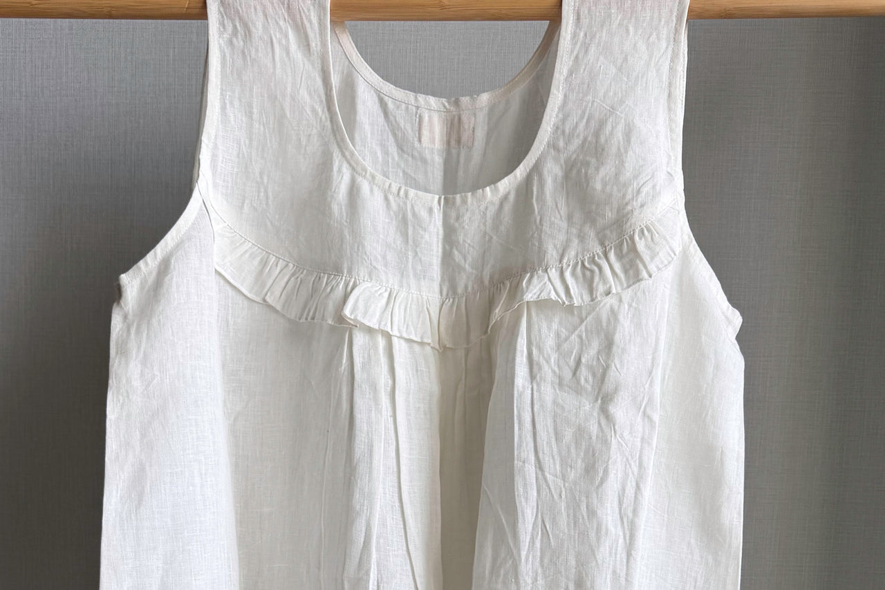 Pure linen nightwear