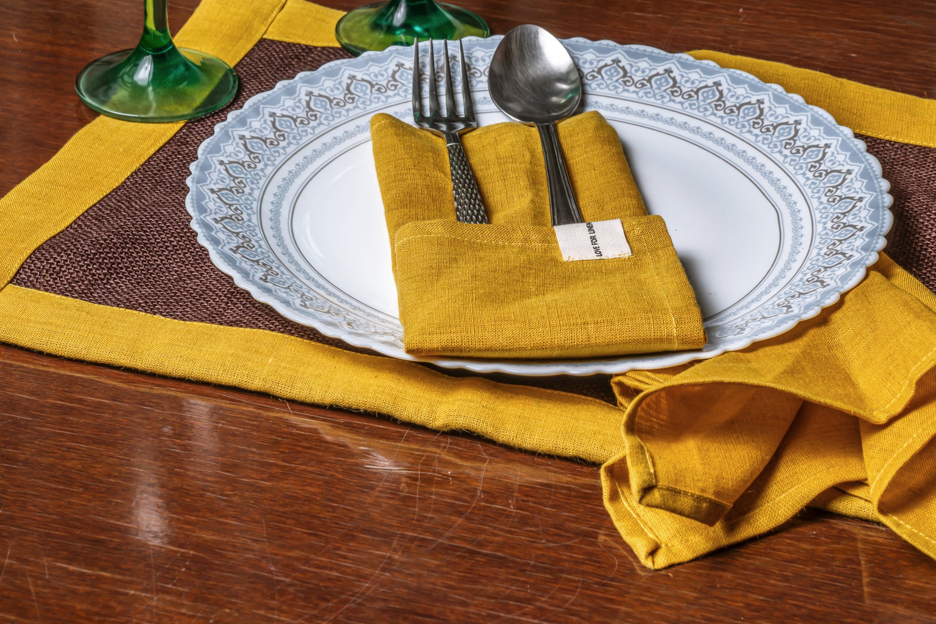 linen table napkins