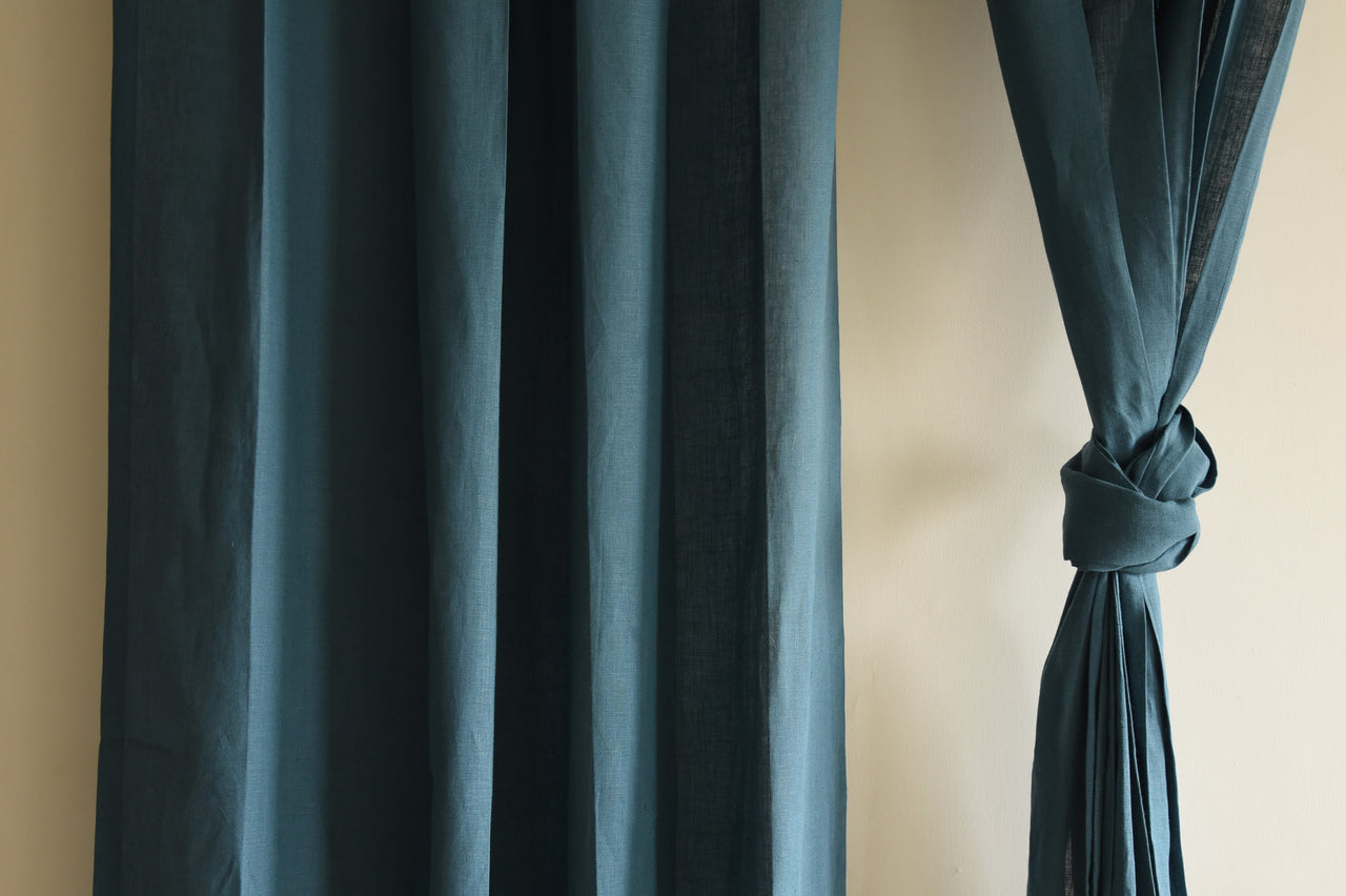 linen window curtains