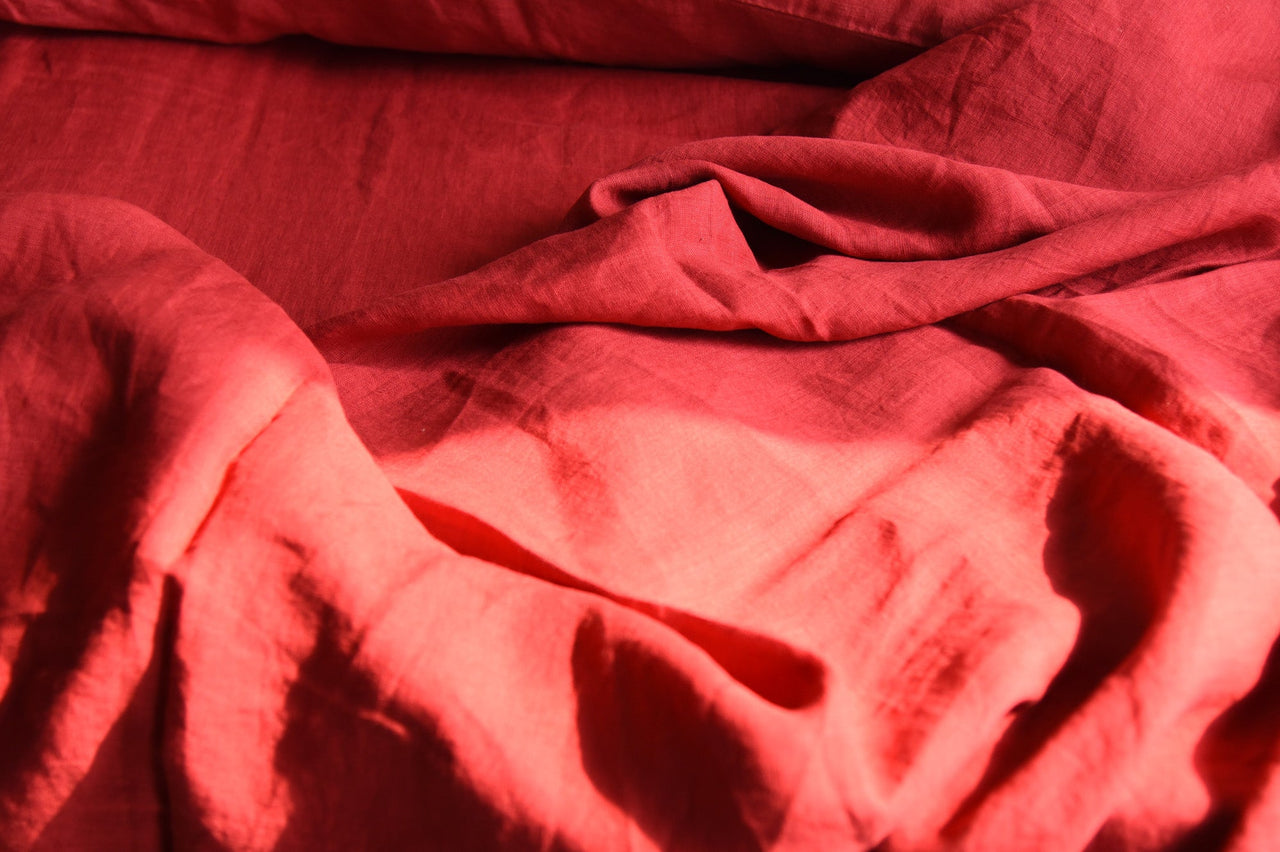 pure linen bedsheet