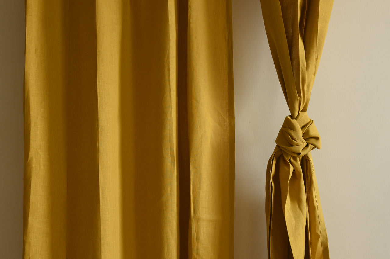 pure linen curtains