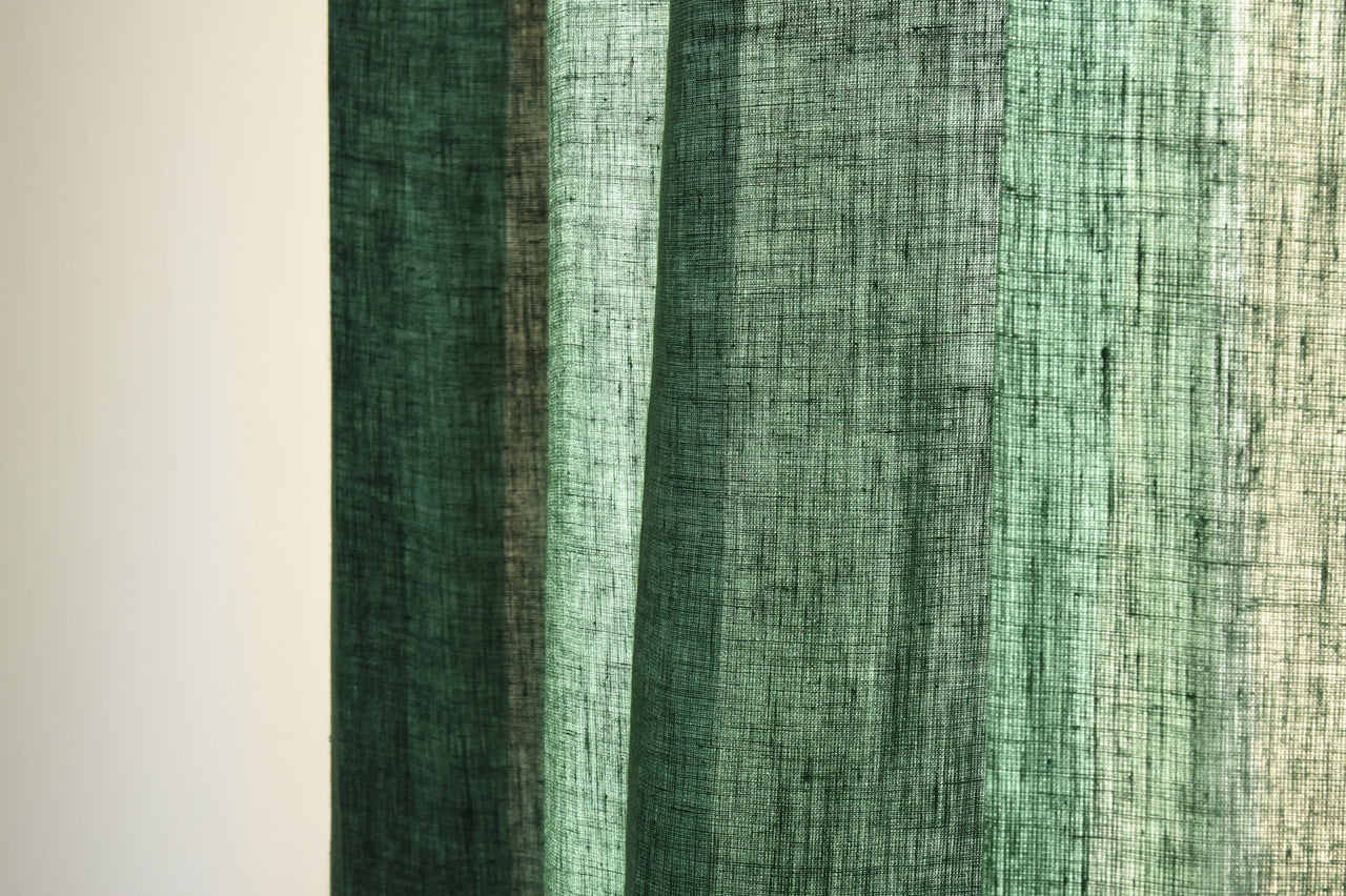 pure linen sheer curtains