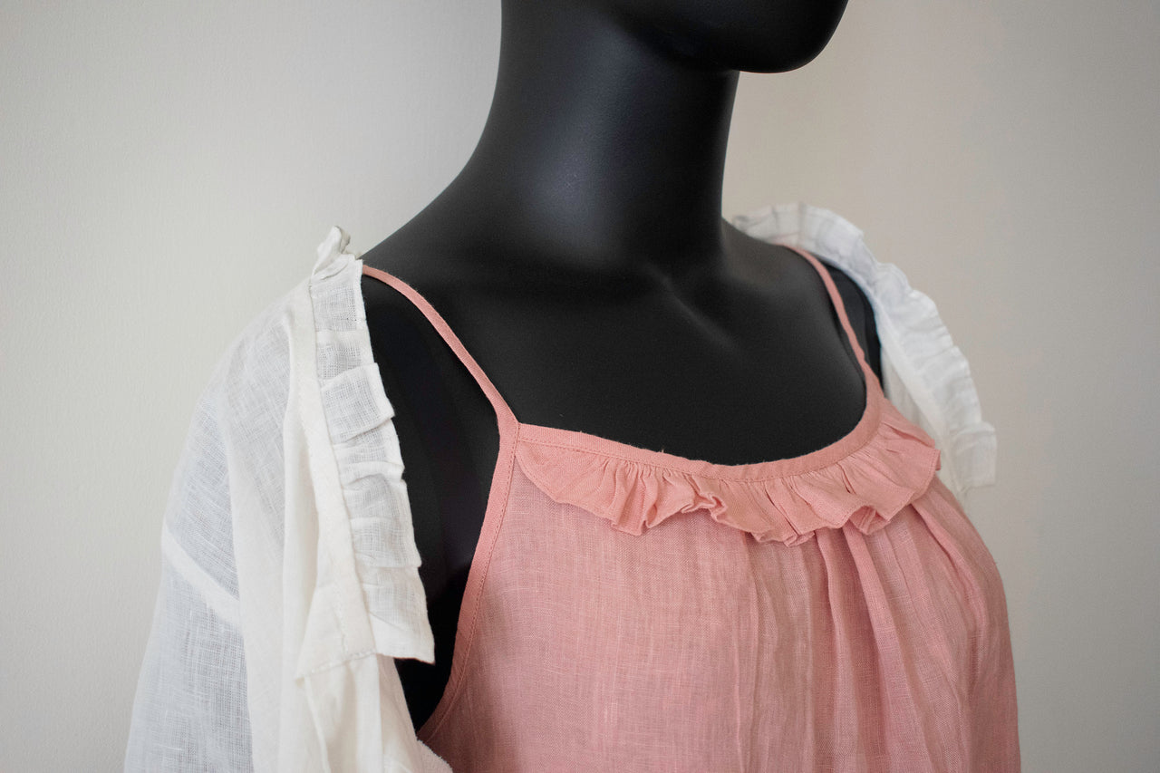 Pure linen nightwear